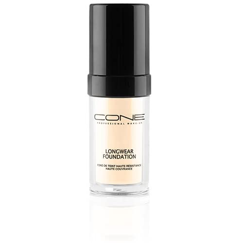 Longwear Base de maquillaje resistente al agua, absorbe el sebo, fórmula altamente pigmentada, color perfecto para cualquier tono de piel, 30 ml (crema)