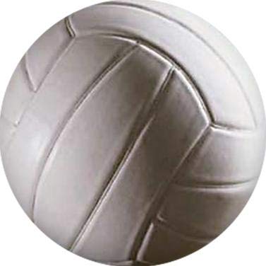 Crown Awards Volleyball Gold Rhinestone Pin, Gold Volleyball Pins, 1 Pack
