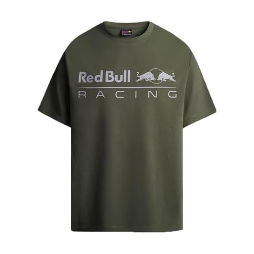 Red Bull Racing X Pepe Jeans RBR Logo Driver tee, Camiseta Hombre, Green (Regent Green),