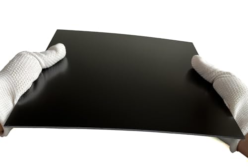 G10 Fiberglass Garolite 3D Printer Build Surface Plate Semi-Flexible Sheet 235mm/9.25"(Black Color),200/220/250/257/310/400mm Available