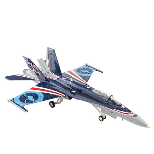 Chasseur F/A-18A 1:72 décoration de bureau en métal et avion miniature de salon