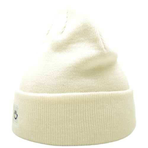 Image of 55cube Unisex Winter Beanie Hats Warm Thick Knit Cuffed Skullcaps