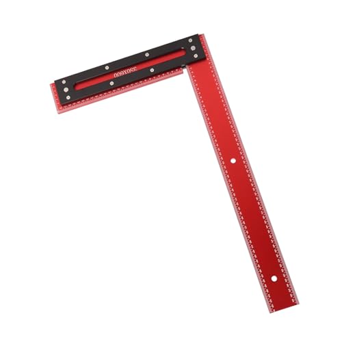 Regla en L para carpintería y medición angular miniatura 7