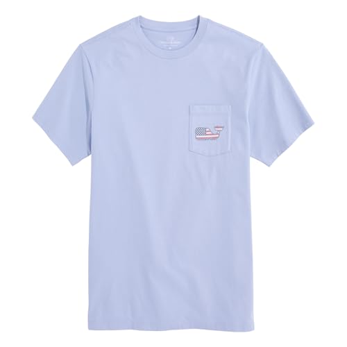 vineyard vines Men's Flag Whale Short-Sleeve Pocket Tee2