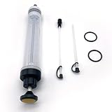 S-NET オイルポンプ サクションガン オイルチェンジャー 交換 吸引 補充 手動式 汎用 メモリ Oリング付き 車 バイク SN-406-OP 200cc