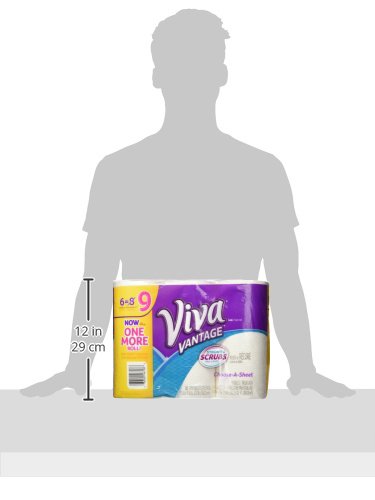 Viva Vantage Choose-A-Sheet Paper Towels, White, Big Roll, 6 Count (Pack Of 1) #TOP7
