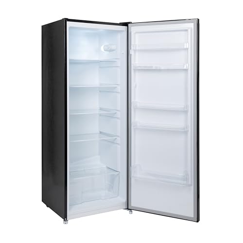 Willow WTL55B 241L Freestanding Tall Larder Fridge with Mark-Proof Finish, Adjustable Thermostat, 2 Year Manufacturer’s Warranty - Black - Image 4