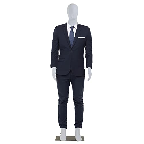 360° Flex Mannequin: High-Quality PP Dress Form With Vivid Expressions Adjustable Posture Easy Assembly Durable Metal Base