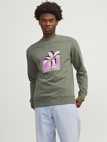 JACK & JONES Male Sweatshirt mit Rundhals Gedruckt Sweatshirt mit Rundhals – Ansicht 2
