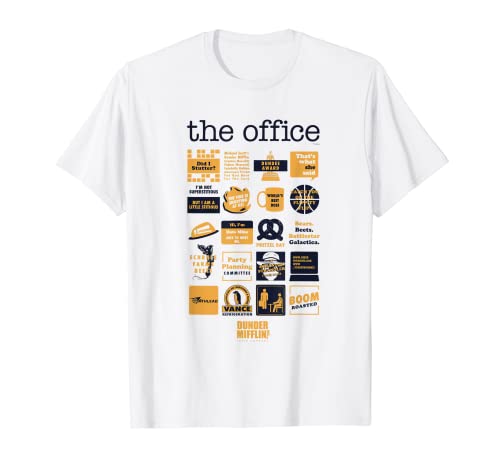 La oficina cita Mash-Up Camiseta