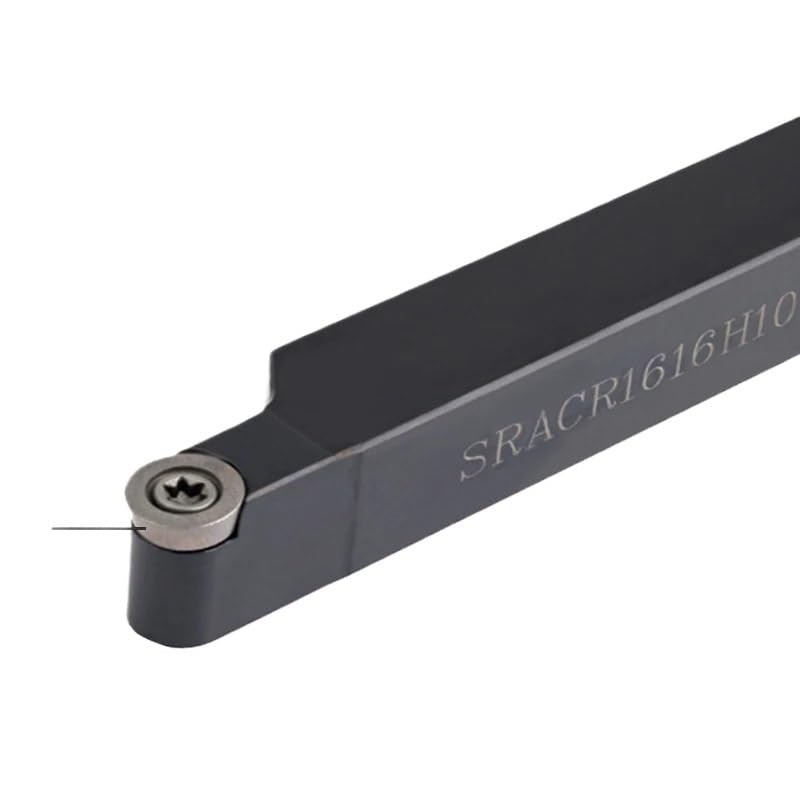 1 pieza CNC 16 mm 25 mm SRAPR-2020K08 Portaherramientas de torneado externo RPMT08 Insertos de torno Herramienta de acero sujetada Herramienta de torneado de torno(SRAPL-2020K10)