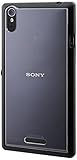 Couleur :noir Muvit SEBMC0033 Coque bi-matière pour Sony Xperia T3 Noir