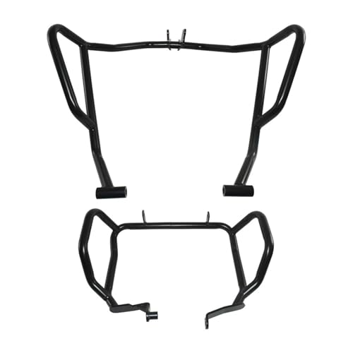 Crash Bars pour CB500X 2019-2023 Pare-Chocs Moteur Supérieur Inférieur Noir