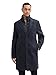 Produktbild TOM TAILOR Herren 2-in-1 Wollmantel mit Abnehmbarer Innenjacke, 35782 - Navy Tonal Big Check, L