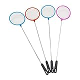 U-M Aquarium Daphnia Bacteria Removal Net Cleaning Tool Small Round Fish Net Fine Mesh 4 Pieces (s) Random ColorDurable processing