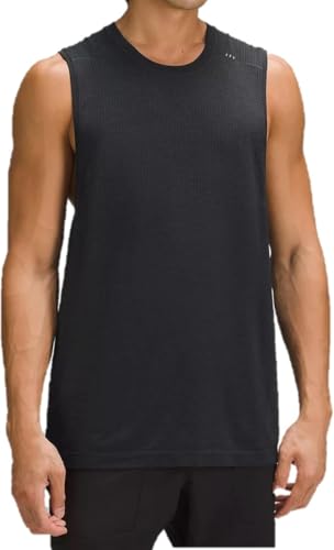 lululemon Men's Metal Vent Tech Tank (US, Alpha, Medium, Regular, Regular, Black)