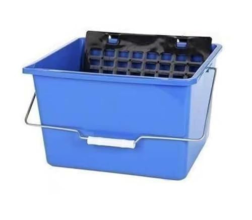 Cubeta de Pintura Reforzada 12L con Rejilla 34x26x20cm. (Azul)