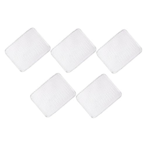 Hemobllo 5pezzi Tappetini Per Alluminio Rete Antiaderente Per Barbecue Tappetini Per Grigliate Da Esterno Protezione Per Da Barbecue Alimentare