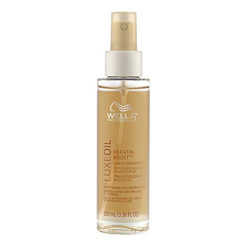 Wella Luxeoil Keratin Boost Leave In Conditioning Spray, 3.38 Ounce