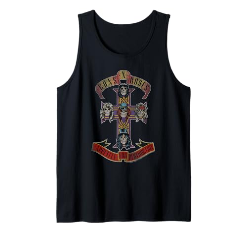 Guns 'n' Roses Appetite for Destruction Rock Music Band Camiseta sin Mangas