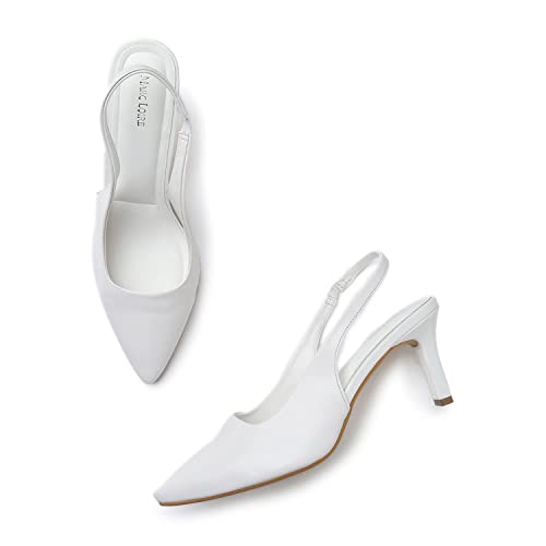 Image of Marc Loire Women's Slip on Casual Solid Pumps Heels