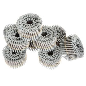 #US 3600Pc Siding Nails 2-1/2 "x .092" 15 Degree Collated Wire Coil Full Round Head