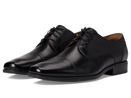 Florsheim Jackson Cap Toe Oxford Formal Shoe for Men - Leather Upper with Man-Made Lining, Snipped Toe, and Blind Eyelets2