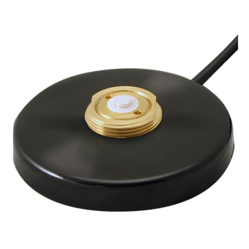 EM Wave - EM-MAG-058 - NMO Magnetic Mount with RG58/U, 17 Feet - No Connector, for Use with CB Radio, Car Audio, Public Safety, Portable Radios, Emergency Management - Sold by Cable Assemblies Now