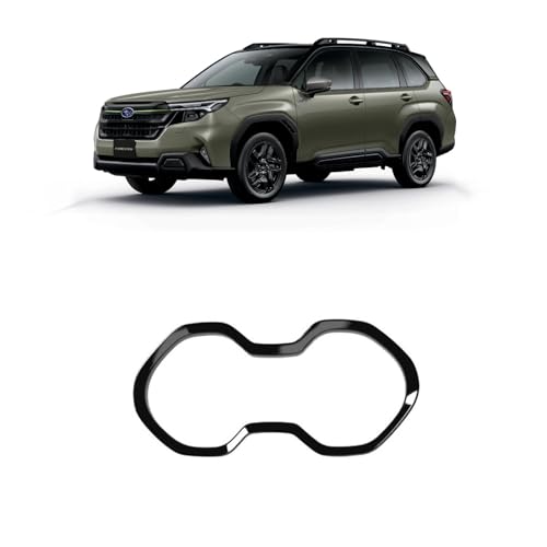 VKINGER 新型 スバル フォレスター SL系 パーツ フロント ドリンクホルダーパネル インテリアパネル 内装 カスタムパーツ アクセサリー (ピアノブラック)