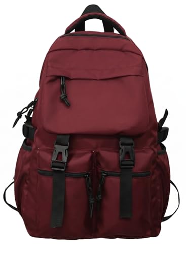 Image of Glowic Spacious Backpack with Compartments for 15-Inch Laptop, Books, Headphones, Phone, Wallet, and Water Bottle - Ideal for Daily Use
