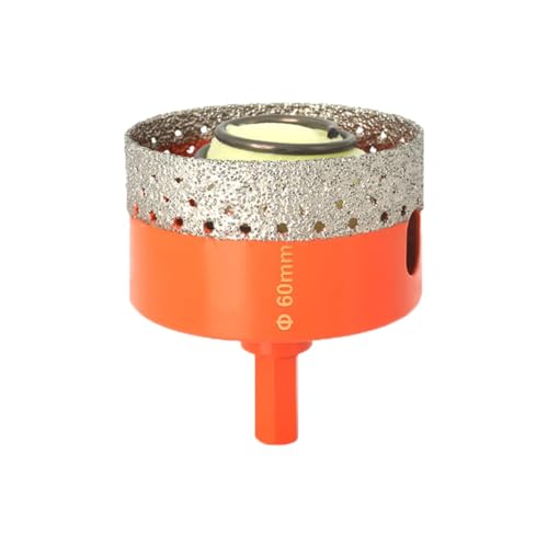 Broca sierra de agujero 60 mm con mango hexagonal para cerámica miniatura 1