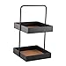 Sharplace Plateau décoratif en PU, Support de Support Debout pour Bijoux de clés de Produits de, Petit