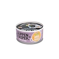 GranataPet Zuppa casper salmone e pollame, snack per gatti, zuppa contro la piccola fame, dolcetti per idratazione extra, cibo per gatti senza cereali e senza zuccheri aggiunti, 12 x 70 g