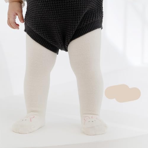 Girls Cute Cotton Tights Footed Thermal School Uniform Stocking Kids Toddler Thermal Full Length Opaque Pantyhose4