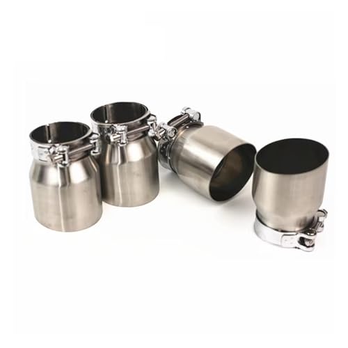 Colas de escape para F80 M3 y F82 M4 en acero inoxidable con ajuste directo de cuatro piezas