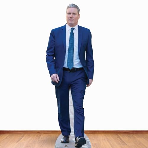 CS946 Keir Starmer Labour Lifesize Cardboard Cutout With Free Mini