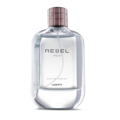 Image of Liberty Luxury Rebel Perfume for Men 100ml, Powerful Long Lasting Eau De Parfum with Spicy Woody Notes Masculine Fragrance for the Modern Rule Breaker, men cologne, Gift For Men,100ml