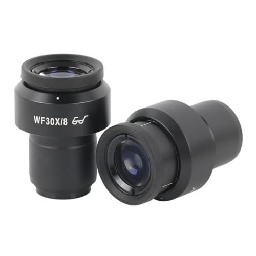 顕微鏡キット WF10X WF20X WF30X 接眼レンズ広視野双眼三眼実体顕微鏡レンズ 顕微鏡レンズアダプター(WF30X-8MM)