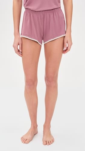 Image of Eberjey Women's Frida Whip Stitch Shorts PJ Set