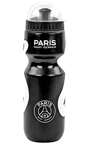 BARBACADO Gourde de Sport PSG Paris Saint-Germain football club - 650 ML … (Noir)