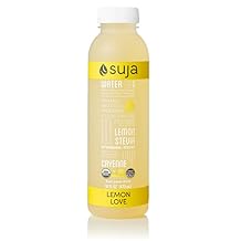 Suja Organic Cold-Pressed Juice, Lemon Love, 16 Fl Oz Pack of 6, 100% Plant-Powered Vegetable and Fruit Juices, Vegan, Gluten-Free, Non-GMO, Made In USA
