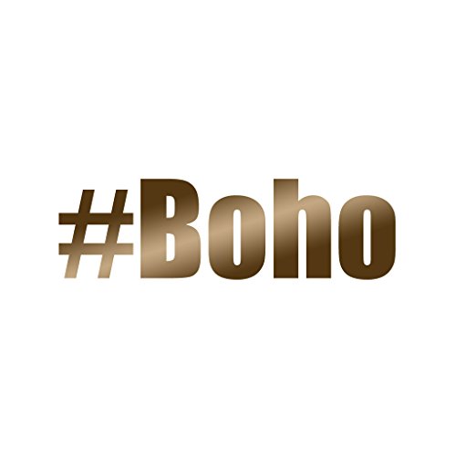 Applicable Pun Hashtag Boho #Boho Bold Text - Vinyl Decal