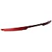 IKON MOTORSPORTS, Trunk Spoiler Compatible with 2010-2013 Chevrolet Camaro Coupe, ZL1 Style Painted #WA9260 Victory Red ABS Plastic Rear Trunk Lid Spoiler Wing Lip W/3rd Brake LED Light
