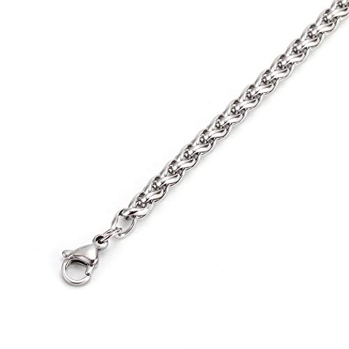 Free Engraving Medical Bracelets for Women Alert ID Bracelets Stainless Steel Chain Medical ID2