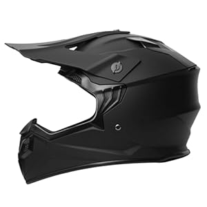 Motocross MTB Helm Fullface Kinder 5-15, Jugend Downhill Motorradhelm Herren Damen, ATV Crosshelm ECE22.06 Zertifizierter Helm, Für Mountainbike Sport Schutz(Black, L(56-57CM))
