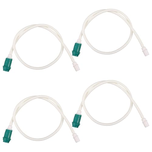4 piezas de tubos de extensión para ventosas, líneas de conexión y repuestos reutilizables para máquina de ventosas para masaje miniatura 1