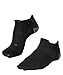 Produktbild FALKE Herren Laufsocken RU5 Race Invisible M IN Funktionsgarn Antiblasen 1 Paar, Schwarz (Black-Mix 3010), 39-41