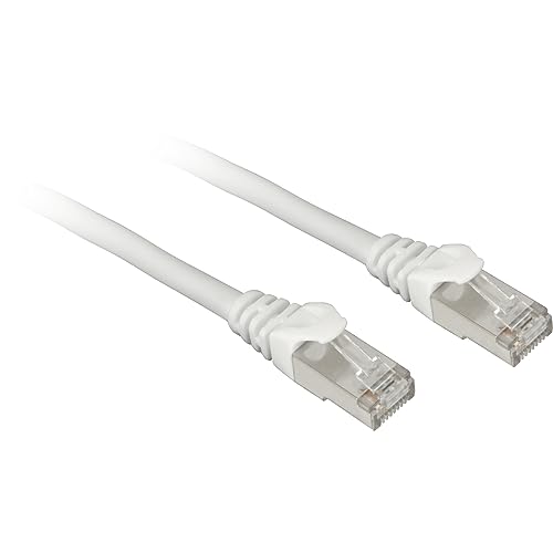 Sharkoon Patch. SFTP Cat7a Rohk wh 2,0m | LSOH