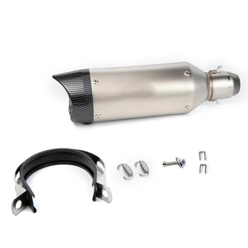 51mm バイク用エキゾーストパイプ エキゾーストマフラー に適合するZX10R用 に適合するZ900用 に適合するZ400用 に適合するyellow600用 DBキラー付きエキゾーストマフラーパイプ 排気管 マフラー 交換部品(カラー4)