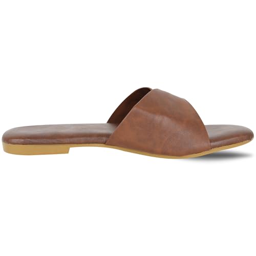Image of DFR Women Casual Cushioned Flat Slippers Woman